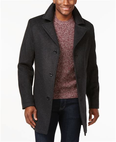 michael kors mens wool overcoat|Michael Kors men's windbreaker.